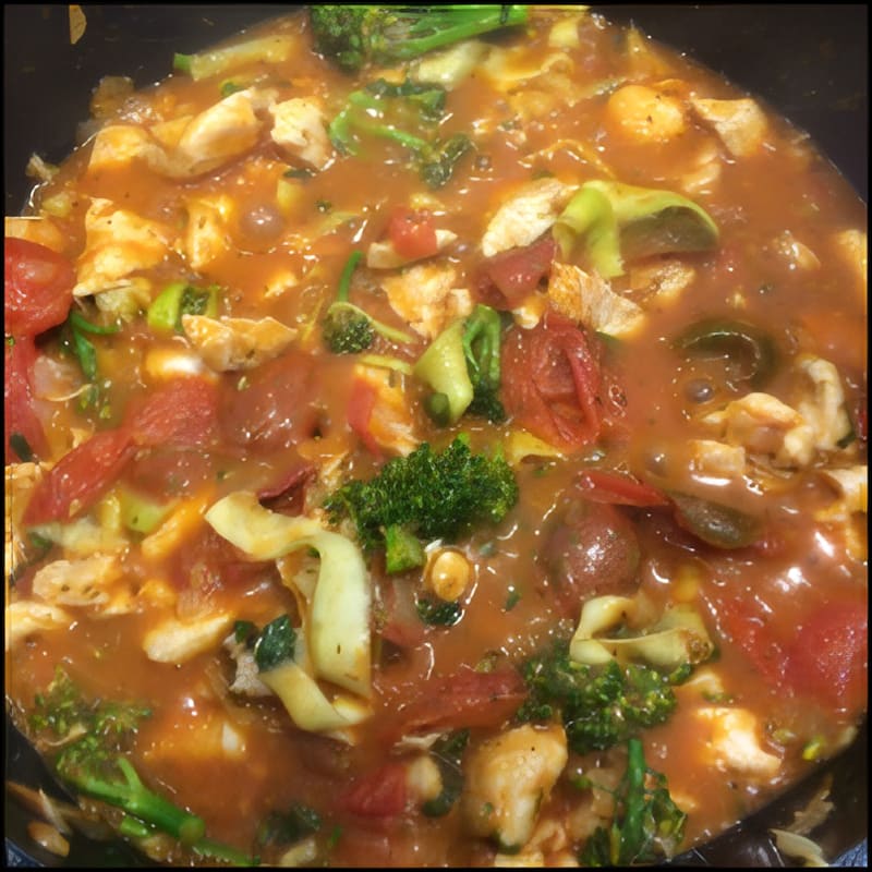 Pasta with Broccoli and Chicken