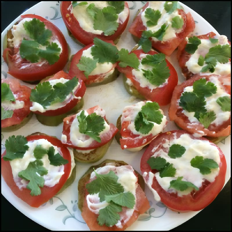 Eggplant with Tomatoes