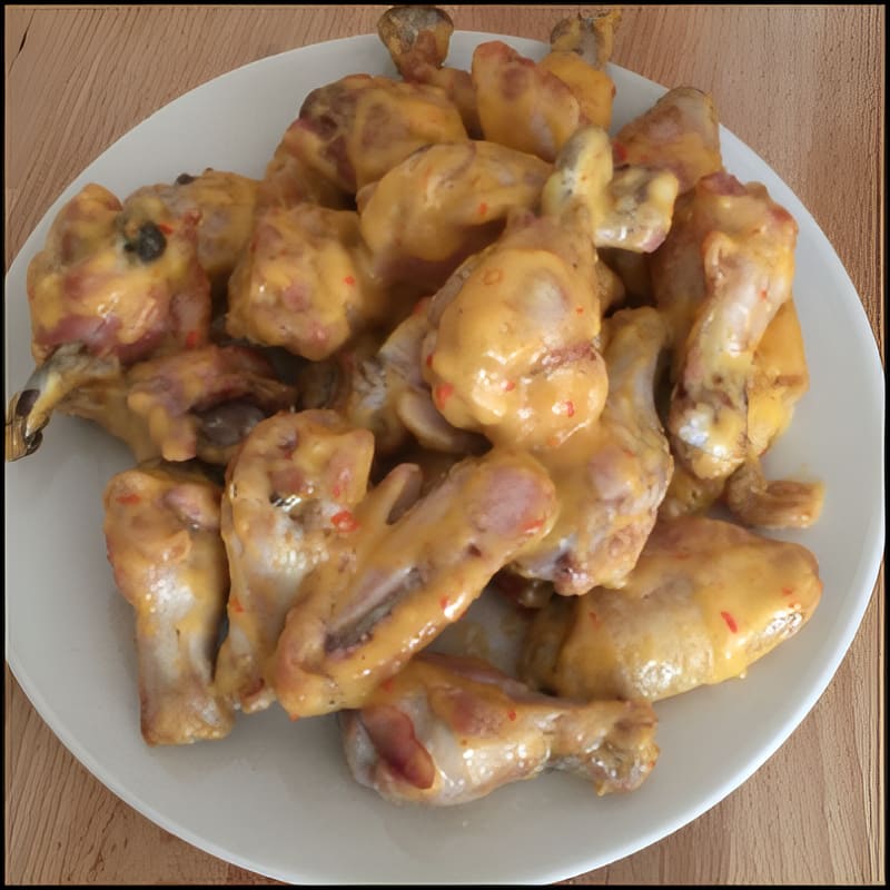 Wings in Sweet and Spicy Sauce