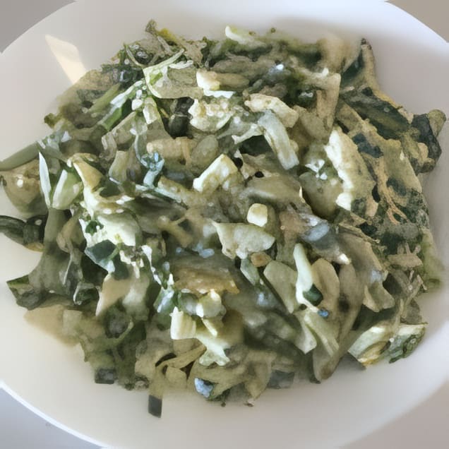 Cucumber and Cheese Salad