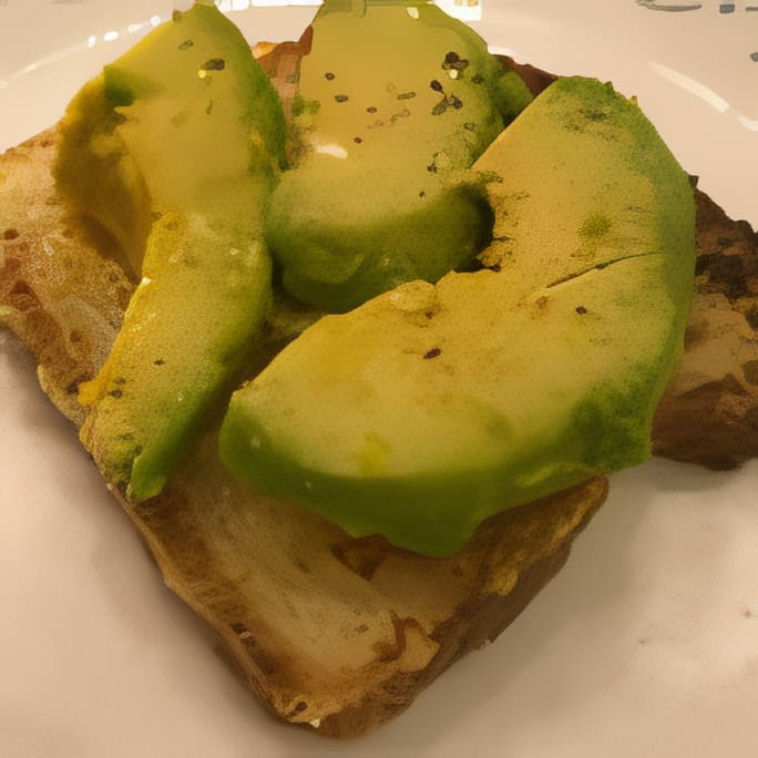 French Toast with Avocado
