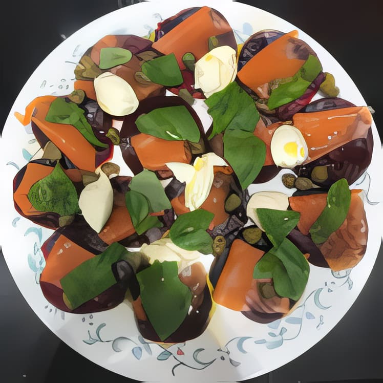 Salmon with Beetroot and Cream Cheese