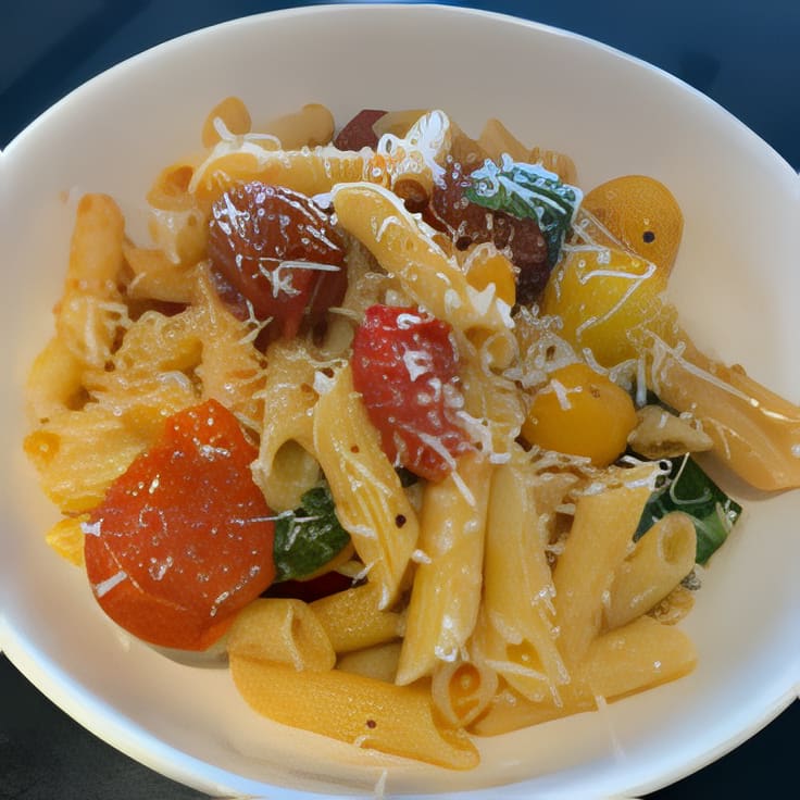 Pasta with Cherry Tomatoes